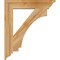 Ekena Millwork Imperial Traditional Rough Sawn Bracket, Western Red Cedar, 4"W x 24"D x 28"H BKT04X24X28IMP01RWR - alternate 4